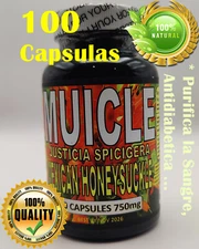 Muicle Muitle Muycle Mexican Honeysuckle 100 Capsulas