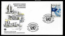  envl 01 NATIONS-UNIES 2003:Enveloppe FDC avec timbre A337 1er jour,In Mémoriam