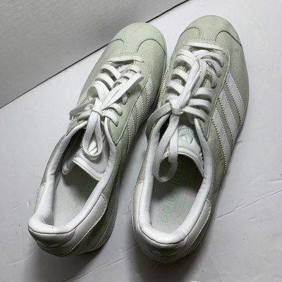 womens mint green gazelles