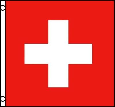 Flag of Switzerland 3x3 ft Square Swiss Confederation National Banner Suisse red