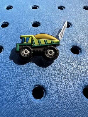 Dump Truck Authentic Jibbitz Shoe Charm for Crocs. Rare 1st Generation! (NEW)