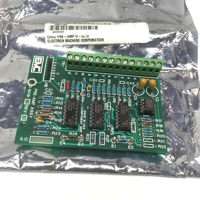 EMC D-9219 Pre-Amp Assembly PCB for MPR E-Scan Microprocessor Refractometer