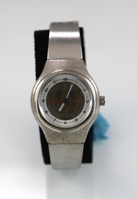 Fossil Big Tic Women Watch Stainless Steel Silver 50m Battery Beige Quartz
