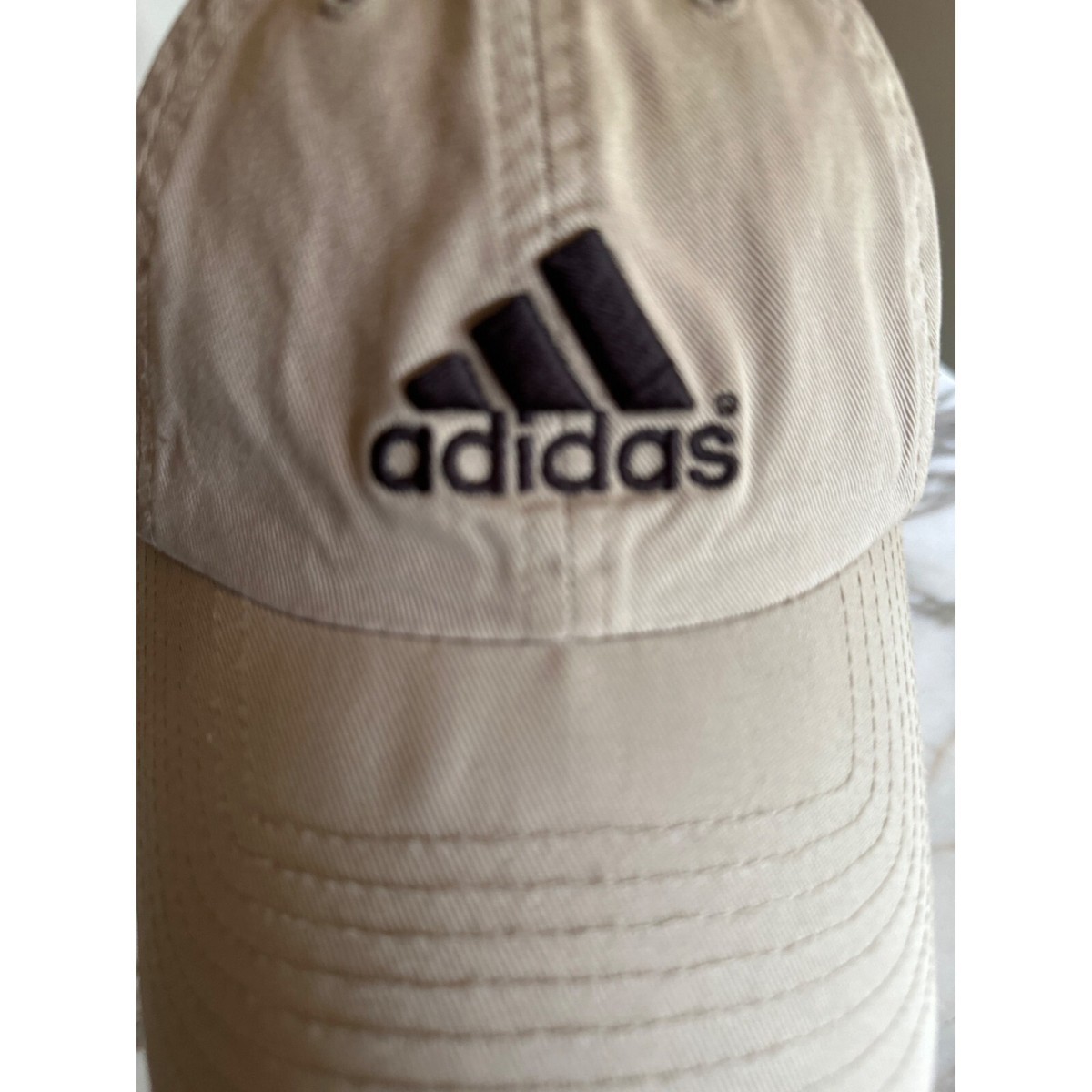 Adidas Khaki Beige Hat Cap Adjustable | eBay