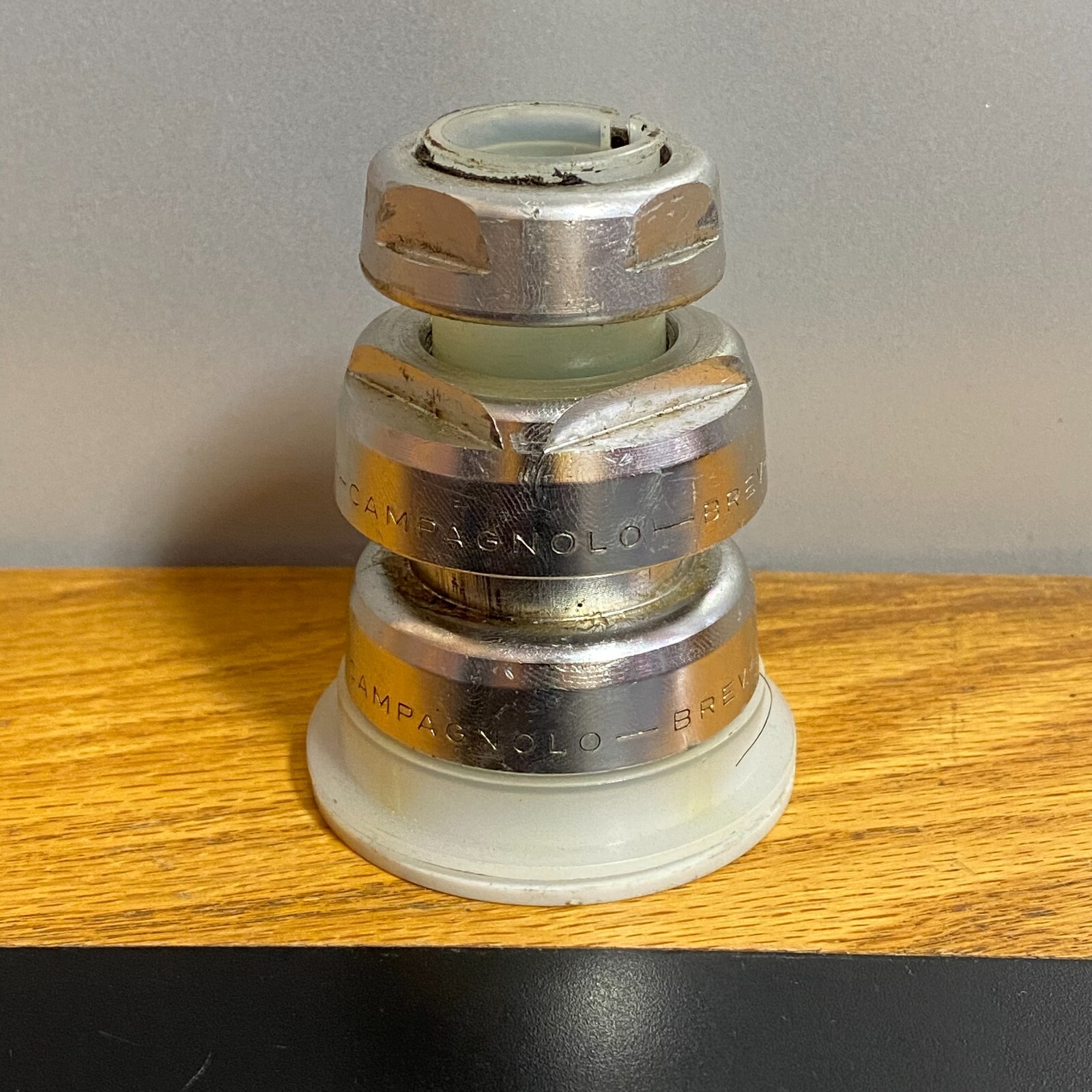 Campagnolo 1" Threaded Vintage Headset Campy One Inch, MISSING PARTS
