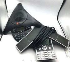 Polycom Lot of 2, SoundStation IP 7000, 2201-4000-001  2201-67800-160 Working