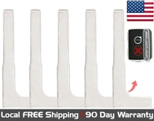 5x New Quality Replacement Key Fob Remote Insert Blade For Select Volvo Vehicles