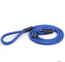 Dog Nylon Adjustable Loop Slip Rope Leash Lead Training Choke Pet Collar 120 cm