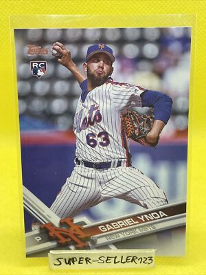2017 TOPPS MLB SERIES 1 - Gabriel Ynoa - NEW YORK METS / ROOKIE CARD RC #79