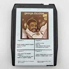 George McCrae - Self-Titled - Restored 8 Track Tape - New Pad and Splice