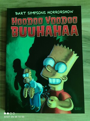 Bart Simpsons Horrorshow HooDoo VooDoo Buuhahaa mit Bill Morrison Autogramm