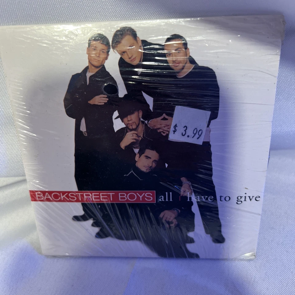 All I Have to Give [Single] by Backstreet Boys (CD, Jan-1999, Jive (USA), Sealed Foto 2 de 4