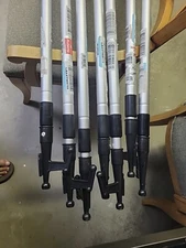 STAR BRITE EXTENDABLE BRUSH HANDLE 4FT-8FT HOOK MARINE GRADE ALUMINUM IT FLOATS