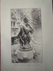 Kevin Taylor (The Girl) Original One-of-a-Kind Artwork Of Statue Greek God Pan — photo 2