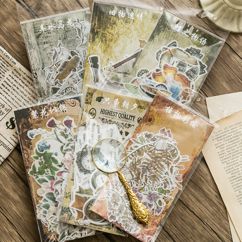 ジャンクジャーナル#25081 Pack of 46 Retro Moroccan Pattern Mini