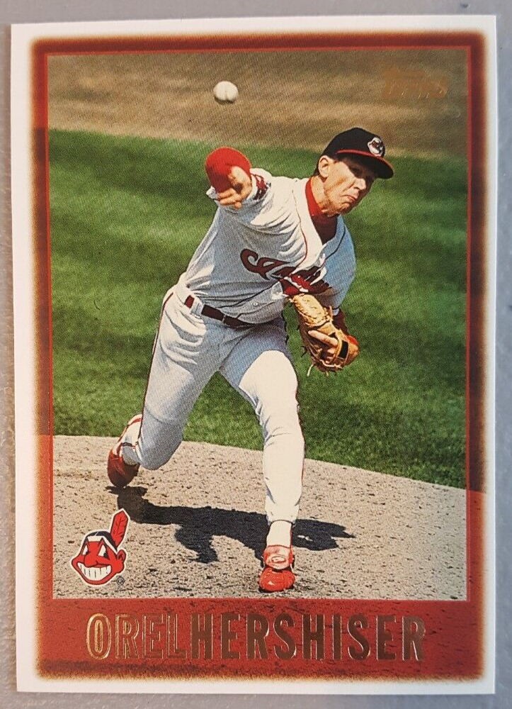 1997 Topps 110 Orel Hershiser Cleveland Indians Hall of Fame baseball card eBay