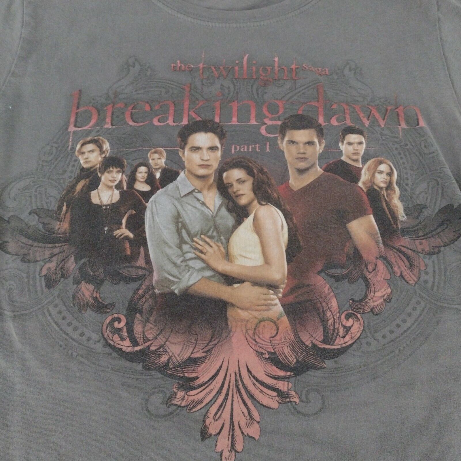 Vintage Twilight Movie Promo Breaking Dawn Part 1 Shirt Women 
