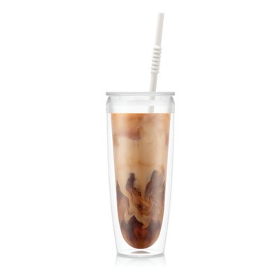 Trinkbecher Bodum PAVINA TO GO DH 10x20 cm weiß