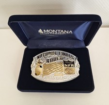 Montana Silversmiths NFR Hesston 2021 Belt Buckle Limited Collectors
