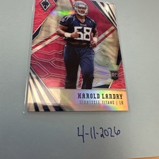 2018 Panini Phoenix Pink Parallel Harold Landry RC Titans #154 #n’d 167/199 NFL