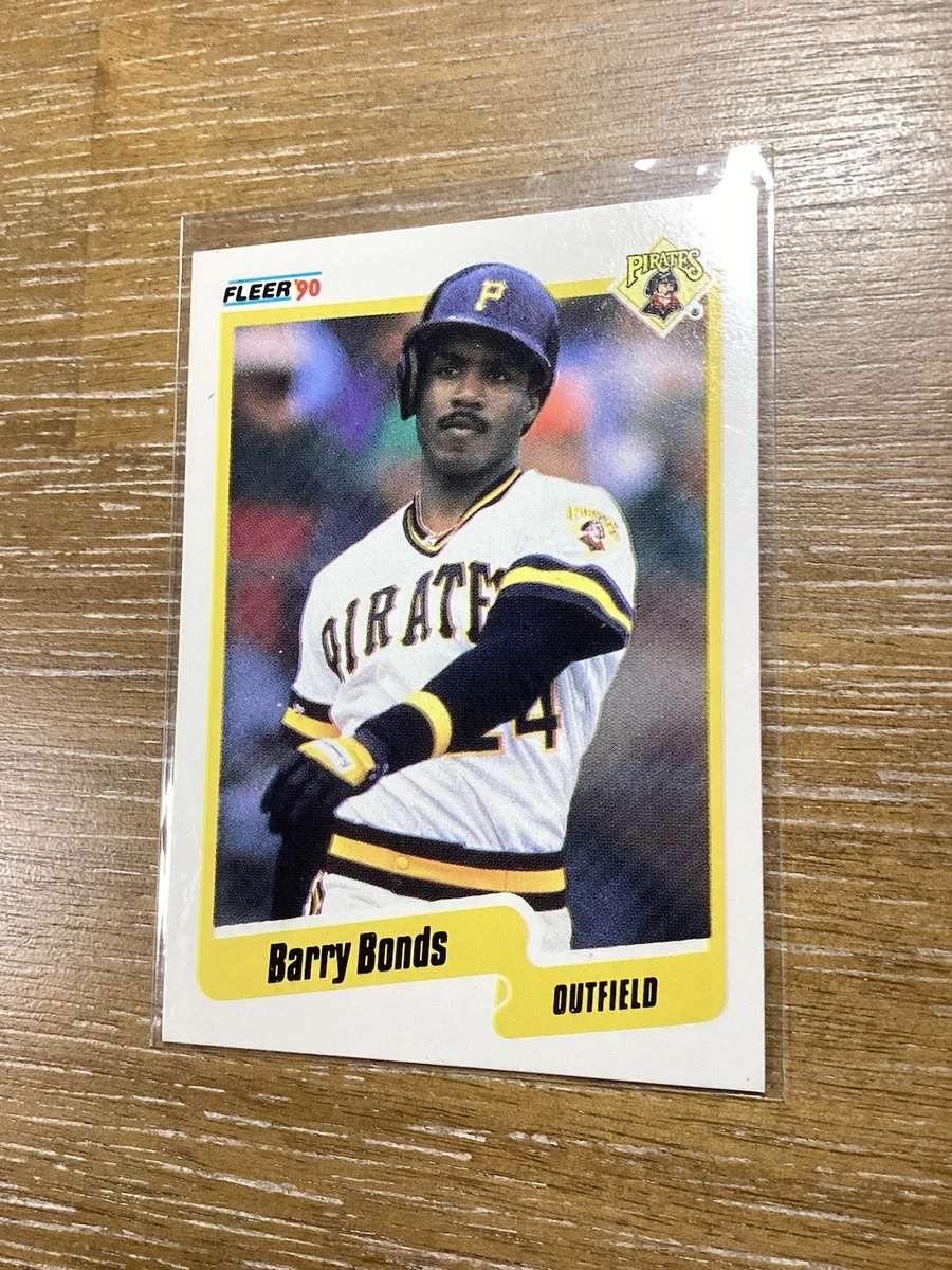 Fleer Barry Bonds 1990 Season Baseball Sports Trading Cards