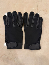 West Chester 86000 Split Leather Spandex Back Gloves Large 