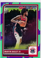 2023-24 NBA HOOPS SLIME BORDER MARVIN BAGLEY III WIZARDS KINGS HAUNTED - 256