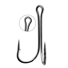 10pcs/box Frog Double Fishing Hook Carbon Steel Crank Barbed Jig Hook for Ca