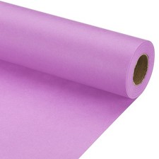 Wrapping Paper, 17" x 450"(37') 70 GSM Craft Paper Packing Paper Light Pink