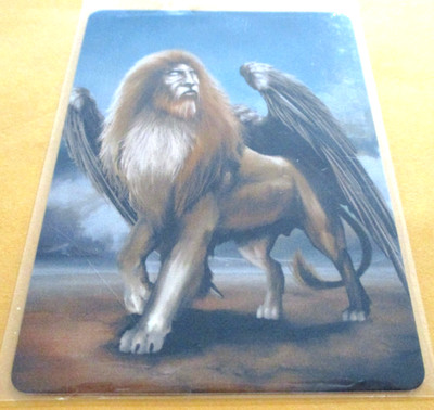 ANDROSPHINX SPHINX FANTASY ART COLLECTIBLE TRADING CARD FREE SHIP 5E CREATURE