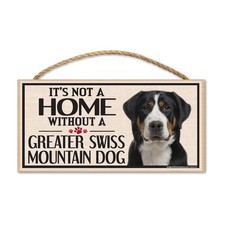 Wood Sign Greater Swiss Mountain Dog, Breed Decor, Gift, Wall Art,Hanging Plaque