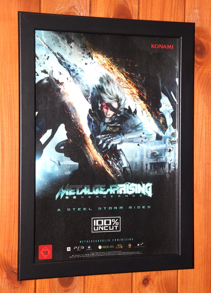 超レア　新品　L GEAR SOLID RISING ポスター Metal Gear Rising In Video Game Merchandise for sale - eBay