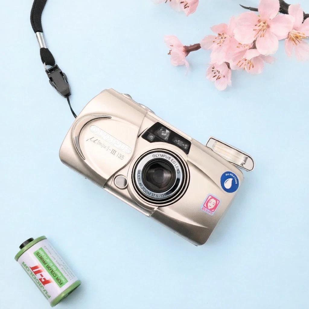 Olympus µ[mju:]-III 120 Film Cameras for sale | eBay