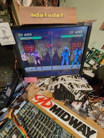 MORTAL KOMBAT 2 PLUS + PCB JAMMA ARCADE BOARD 8 MEGABYTE SET WORKING!!! MIDWAY 