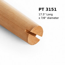 Prevue Pet PT3151 17 1/2" x 7/8" Replacement Wood Bird Perch USA SELLER