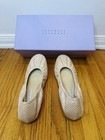 NWB Vera Wang Lavender Lillian Ballet Flats, Latte Lux Nude, US Size 5 — photo 5