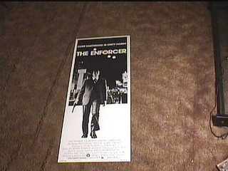 ENFORCER 1977 ORIG ROLLED INSERT 14X36 MOVIE POSTER CLINT EASTWOOD DIRTY HARRY