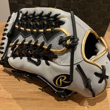 Rawlings GR5HW2CB88MG Softball Glove 12.5 Outfield Adult Gray/Black