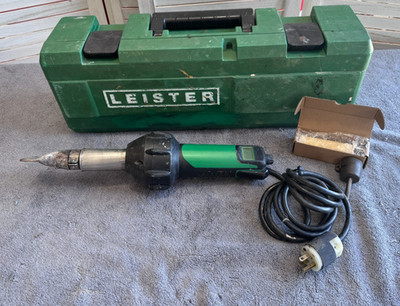 Used - Leister Triac AT Intelligent Digital Display Heat Gun 40-620°C 104-1148°F
