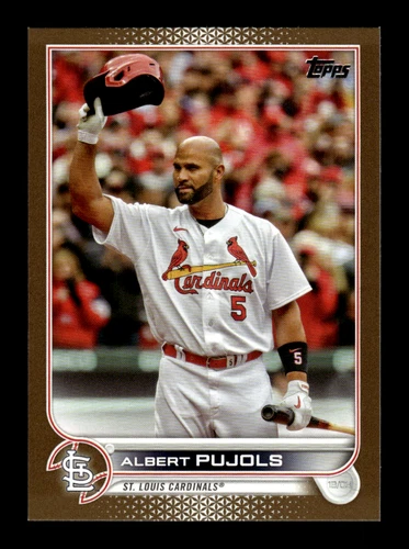 Albert Pujols ~ 2005-2023 Topps Gold Parallels ~ Choose Your Card