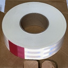 3M Engineer Grade Prismatic Reflective Sheeting Tape White 2  X 50 Yard NEW