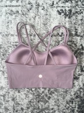 Lululemon Like a Cloud Ribbed Longline Bra Light Support, B/C Cup