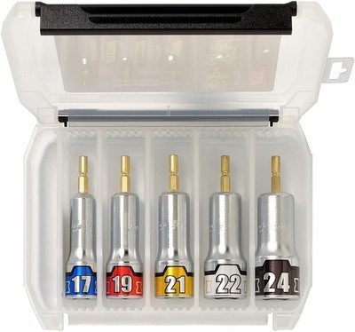 Kyoto Machine Tool (KTC) Socket Bit Set 5 points (17, 19, 21, 22, 24mm) TBZ