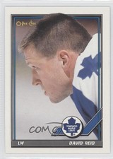 1991-92 O-Pee-Chee Dave Reid #423 0a1