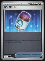 N's PP Up 195/217 Ascended Heroes Reverse Holo Uncommon