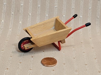 CACO WHEELBARROW FOR MINIATURE DOLLHOUSE