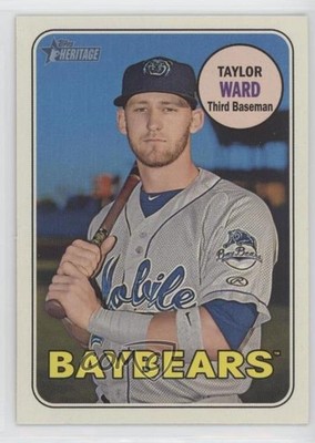 2018 Topps Heritage Minor League Edition Glossy Taylor Ward #30 0p1n