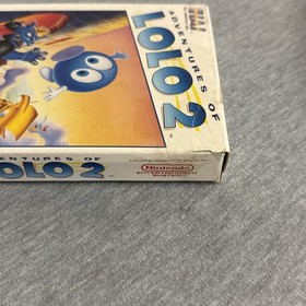Adventures of Lolo 2 (Nintendo NES, 1990) w/ Box