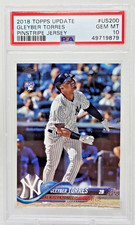 2018 Topps Update GLEYBER TORRES RC Rookie Baseball Card PSA 10 GEM MINT