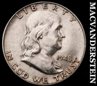 1948-D Silver Franklin Half Dollar - Scarce  High Grade  Lustrous  #i1656
